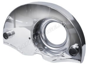Fan Shroud Chrome Finish With Heater Ducts 36Hp Each