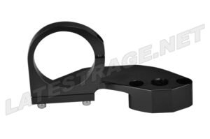 FUEL PUMP BLOCK OFF WITH COIL MOUNT, BLACK, EACH