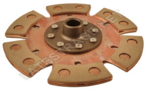6 PUCK CLUTCH DISC