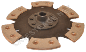 228MM/9 INCH,1 13/16 X 18, 6 PUCK, HEMI SPLINE, EACH