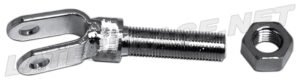 REPLACEMENT TIE ROD CLEVIS, CHROME FINISH, EACH