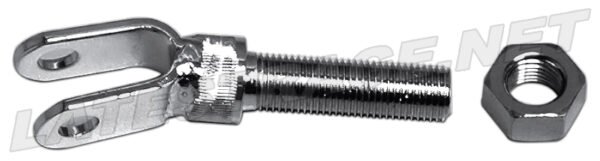 REPLACEMENT TIE ROD CLEVIS, CHROME FINISH, EACH