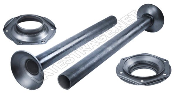 Bus Conversion Axle tubes/ Pair / unpainted