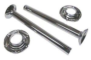 Swing Axle Tubes / Chrome/ Pair