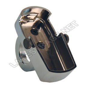 BILLET GPS MOUNT, POLISHED ALUMINUM, EACH