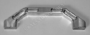 BILLET SIDE STEP/ POLISH AND CHROME PLATED / EA