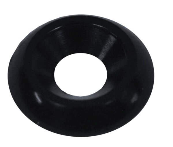 Hard Anodized Beauty Washer / Beveled/ Black / ea.