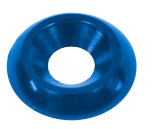 Hard Anodized Beauty Washer / Beveled/ Blue / ea.