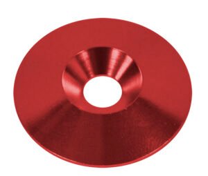 Hard Anodized Beauty Washer / Tapered / Red/ ea.