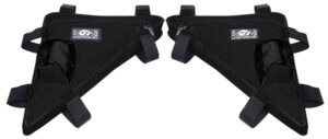 LARGE CORNER BAGS / RESISTANT FABRIC/ BLACK / EA.