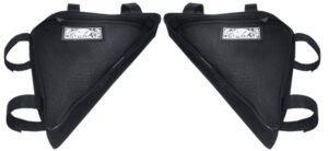 SMALL CORNER BAGS / RESISTANT FABRIC / BLACK /ea.