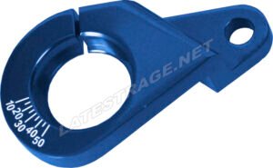 Billet Distributor Clamp Blue Each
