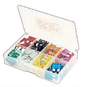 BOXED FUSE ASSORTMENT, 100 PIECES, 3-30 AMP, ATM MINI FUSE, EACH
