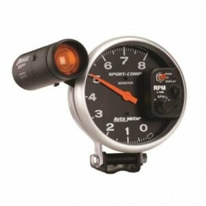 AutoMeter Sport-Comp Tachometer 8k pedestal 5" w/ light / ea.
