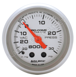 AutoMeter UltraLite gauge / Vacuum- Boost/ ea.