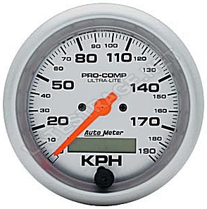 AutoMeter UltraLite Speedometer 3 3/8/ ea.