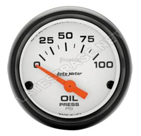 AutoMeter Phantom Series Oil pressure/ ea.