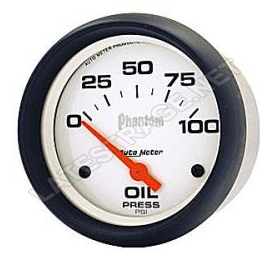 AutoMeter Phantom Series Oil Pressure/ ea.