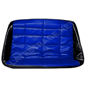 Cover, Bench Seat, Blue Inner, Black Outer, EACH