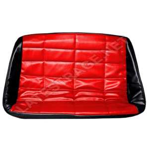 Cover, Bench Seat, Red Inner, Black Outer, EACH