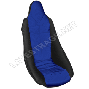 Cover, Blue Inner, Black Outer, High Back, EACH
