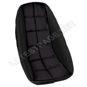 COVER, Low Back, Blue Inner, Black Outer, EACH