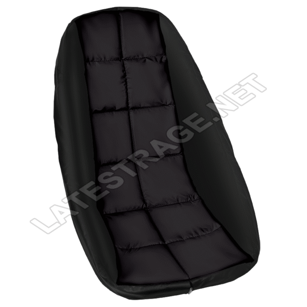 COVER, Low Back, Blue Inner, Black Outer, EACH
