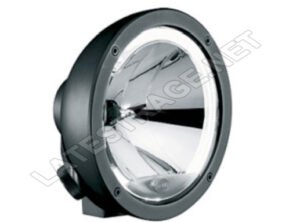 Hella Rallye 4000 Compact Black Driving Lamp Each