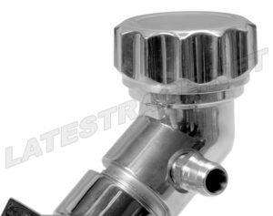 Deluxe Angled Oil Filler With Billet Cap