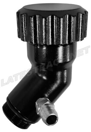 Deluxe Angled Oil Filler With Billet Cap