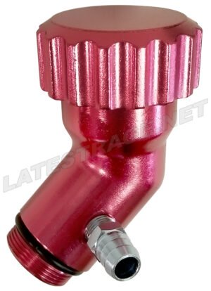 Deluxe Angled Oil Filler With Billet Cap