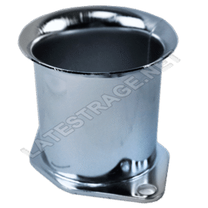 Chrome Idf Velocity Stack 2 1/4” Tall Each