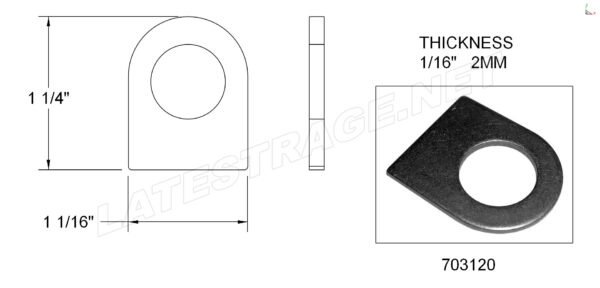 Thickness 2Mm Each