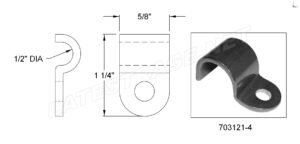 Hydraulic Line Brackets