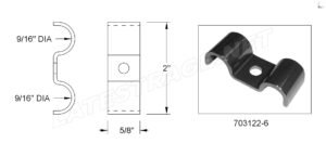 Hydraulic Line Brackets
