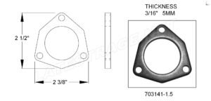 2 And 3 Bolt Flanges