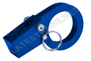 Hard Anodized Buggy Whip Mounts