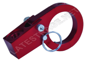 Hard Anodized Buggy Whip Mounts