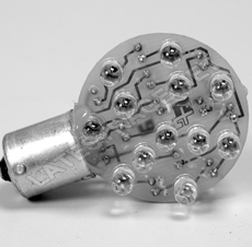 Lollipop Led Whip Bulb White Each