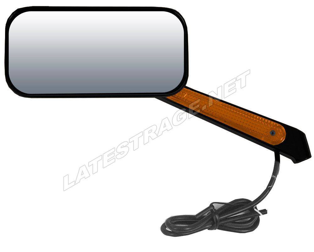 Rectangular Sand Rail Mirrors These Mirrors Are Billet Aluminum. Available In Anodized Black Finish Or Chrome Plated