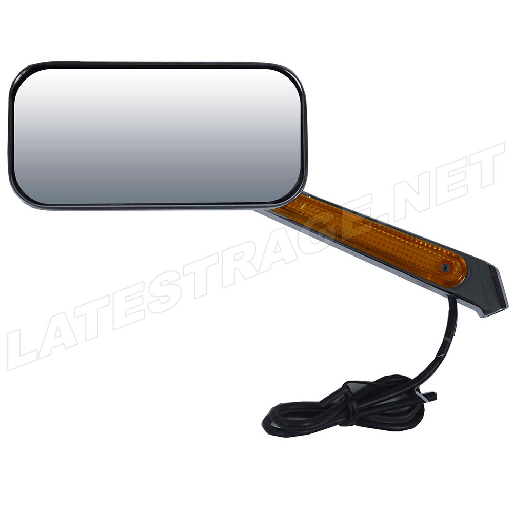 Rectangular Sand Rail Mirrors These Mirrors Are Billet Aluminum. Available In Anodized Black Finish Or Chrome Plated