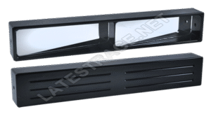 Panel Mirrors Aluminum Housing